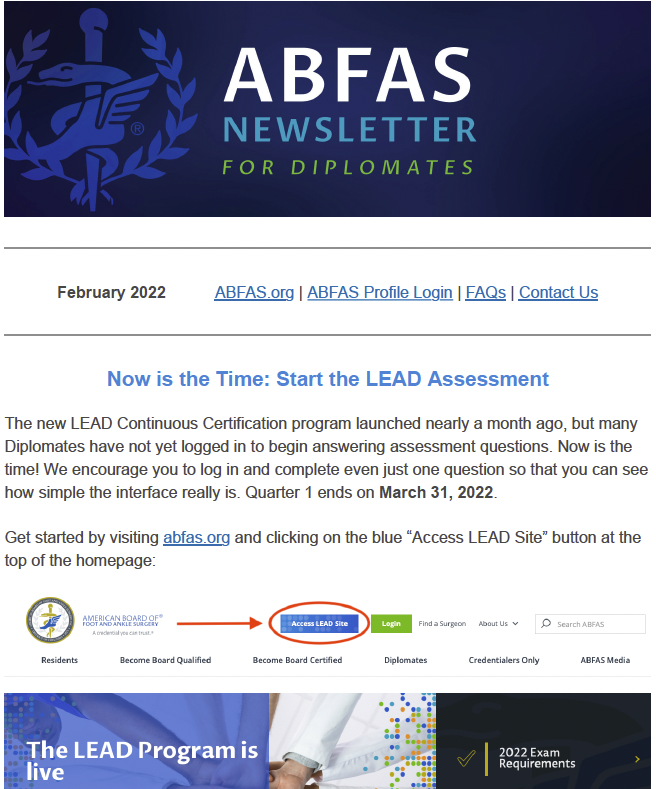ABFAS 2022 Newsletter by ABFAS - Issuu